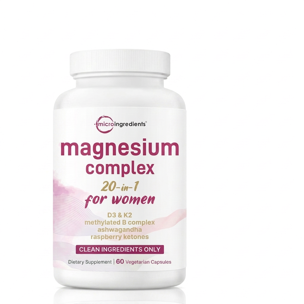Magnesium Complex 20-in-1 for Women bottle, 60 vegetarian capsules